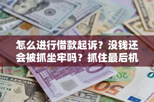 武汉怎么进行借款起诉？没钱还会被抓坐牢吗？抓住最后机会！