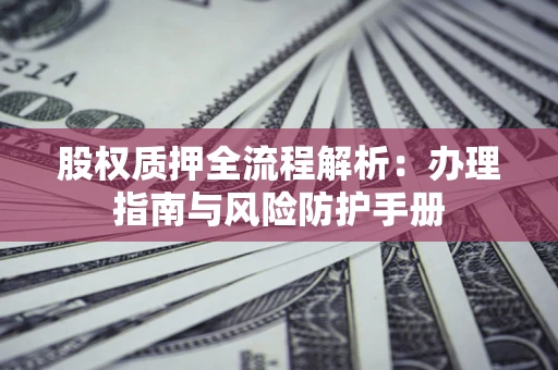 武汉股权质押全流程解析：办理指南与风险防护手册