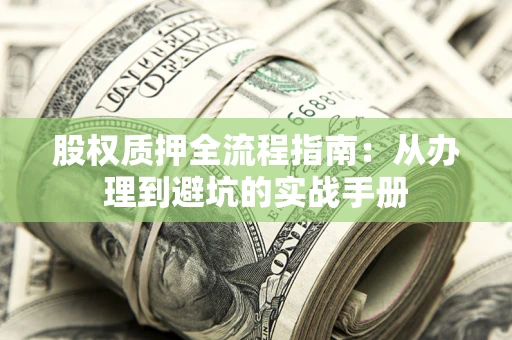 武汉股权质押全流程指南：从办理到避坑的实战手册