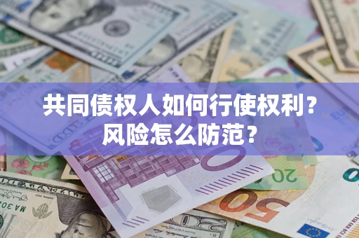 武汉共同债权人如何行使权利？风险怎么防范？