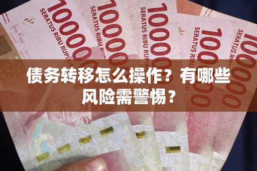武汉债务转移怎么操作？有哪些风险需警惕？