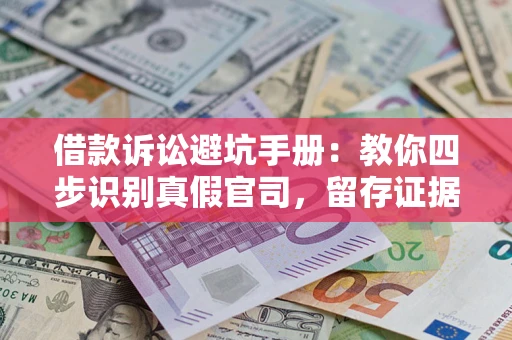 武汉借款诉讼避坑手册：教你四步识别真假官司，留存证据不踩雷