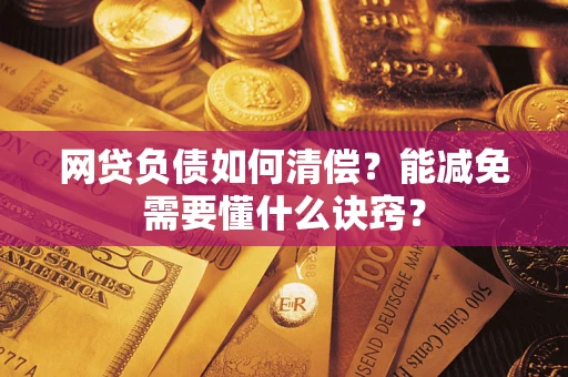 武汉网贷负债如何清偿？能减免需要懂什么诀窍？