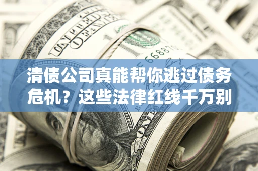 武汉清债公司真能帮你逃过债务危机？这些法律红线千万别踩