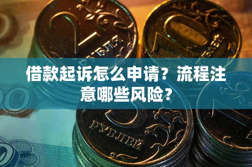 武汉借款起诉怎么申请？流程注意哪些风险？