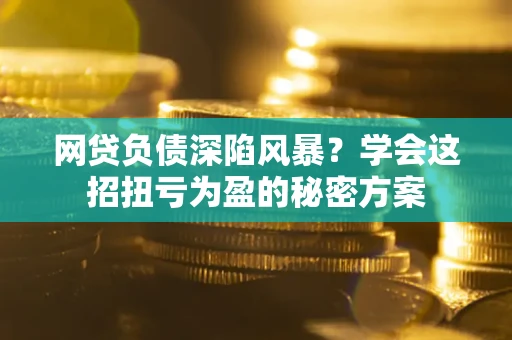 武汉网贷负债深陷风暴？学会这招扭亏为盈的秘密方案